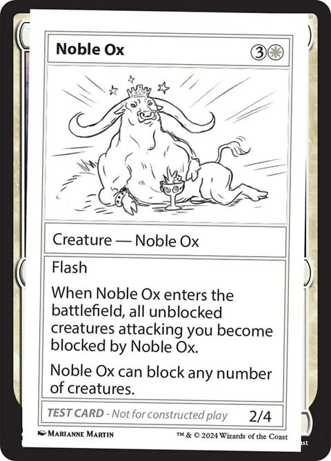 Noble Ox (999-NO)