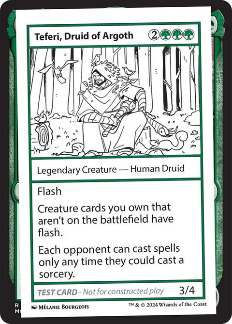 Teferi, Druid of Argoth (999-TDOA)
