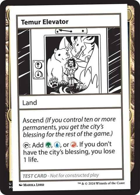 Temur Elevator (999-TE)