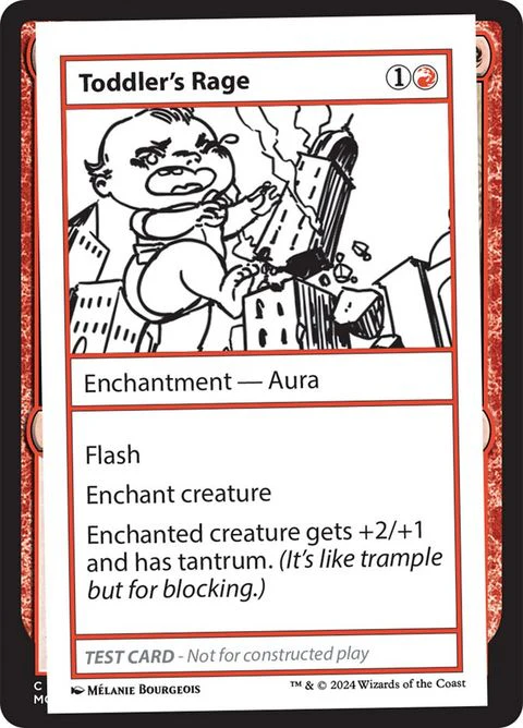 Toddler's Rage (999-TR)