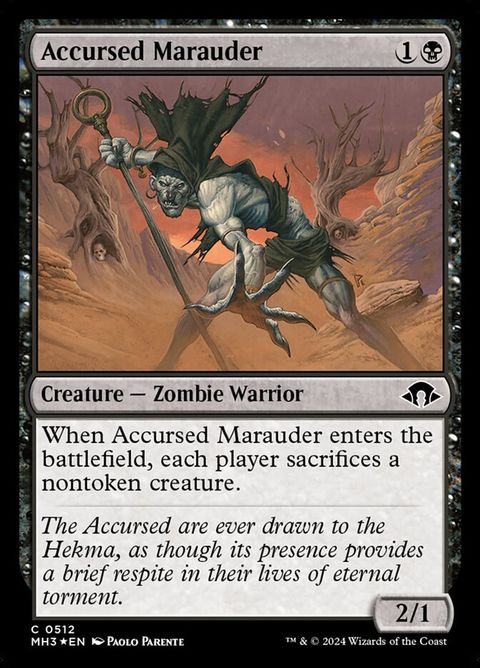 Accursed Marauder (512) - Ripple-Foil