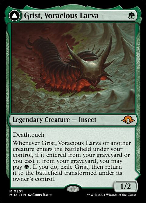 Grist, Voracious Larva // Grist, the Plague Swarm (251) - Image 2