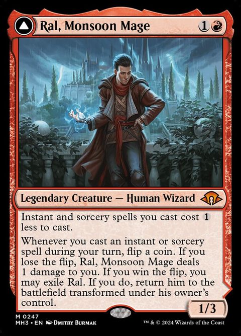 Ral, Monsoon Mage // Ral, Leyline Prodigy (247) - Image 2