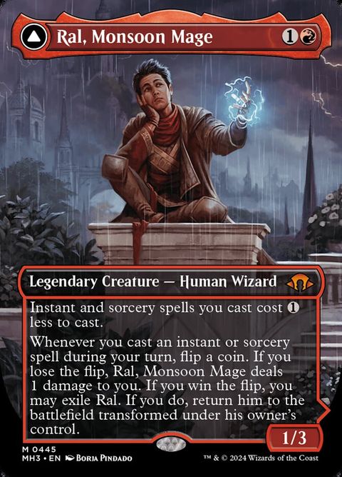 Ral, Monsoon Mage // Ral, Leyline Prodigy (445) - Bundle
