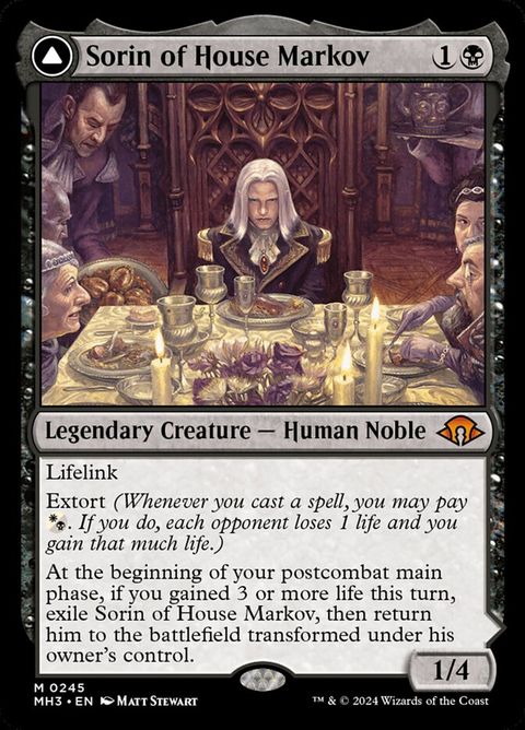 Sorin of House Markov // Sorin, Ravenous Neonate (245)
