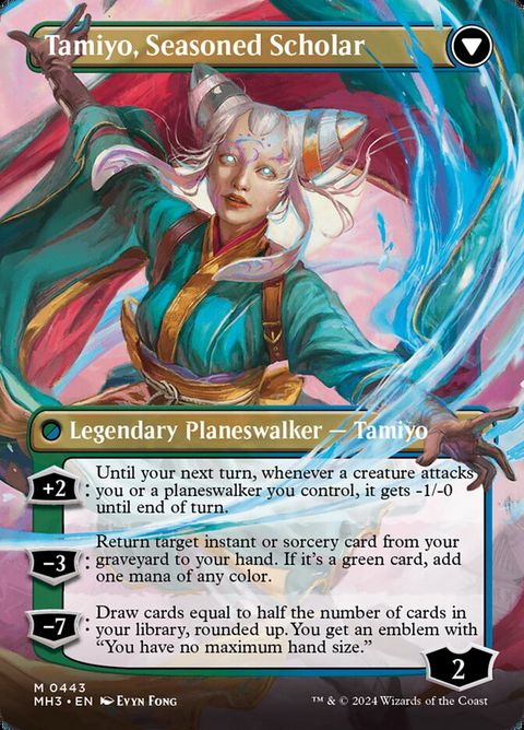 Tamiyo, Inquisitive Student // Tamiyo, Seasoned Scholar (443) - Bundle - Image 3