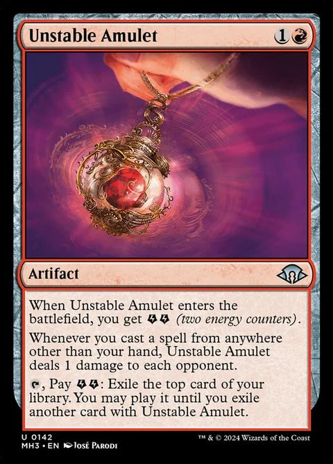 Unstable Amulet (142)