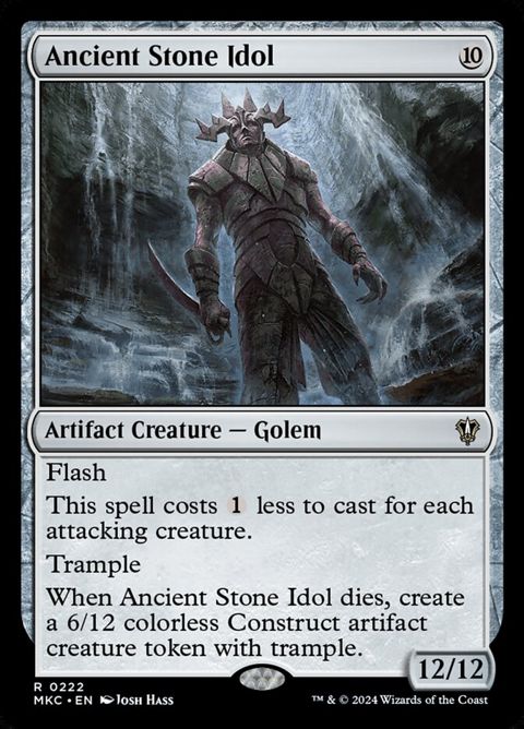 Ancient Stone Idol (222)