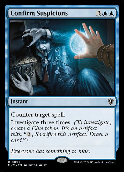 Confirm Suspicions (97)
