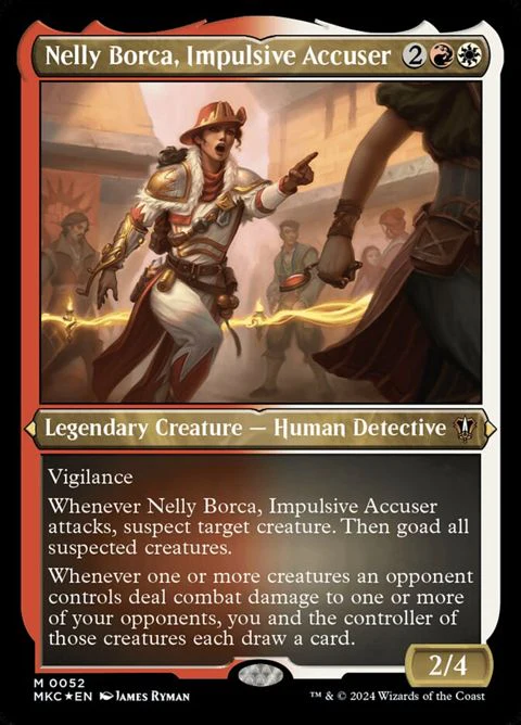 Nelly Borca, Impulsive Accuser (52)