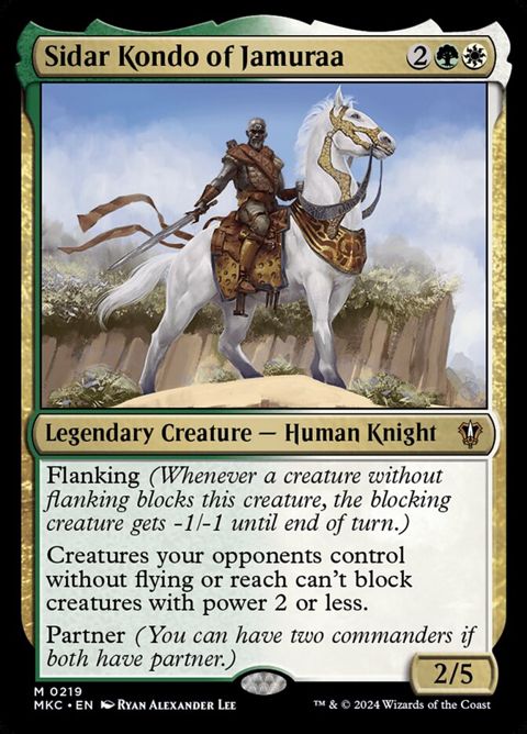 Sidar Kondo of Jamuraa (219)