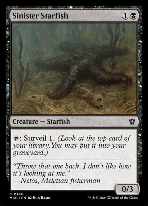 Sinister Starfish (140)