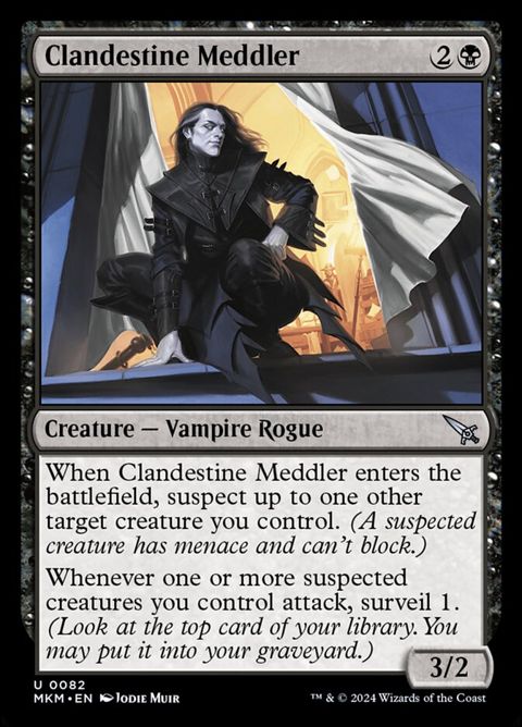 Clandestine Meddler (82†)
