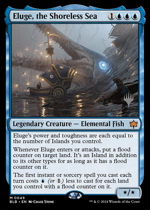 Eluge, the Shoreless Sea (49p) - Planeswalker Stamped