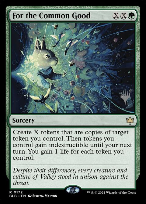 For the Common Good (172p) - Planeswalker Stamped