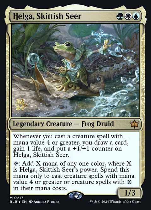 Helga, Skittish Seer (217s) - Date Stamped