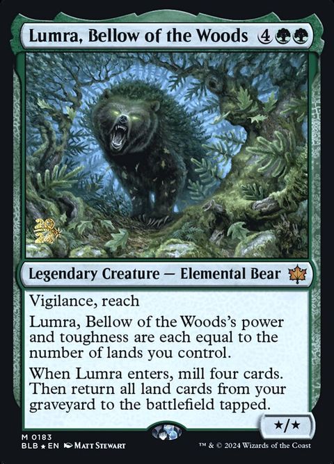 Lumra, Bellow of the Woods (183s) - Date Stamped