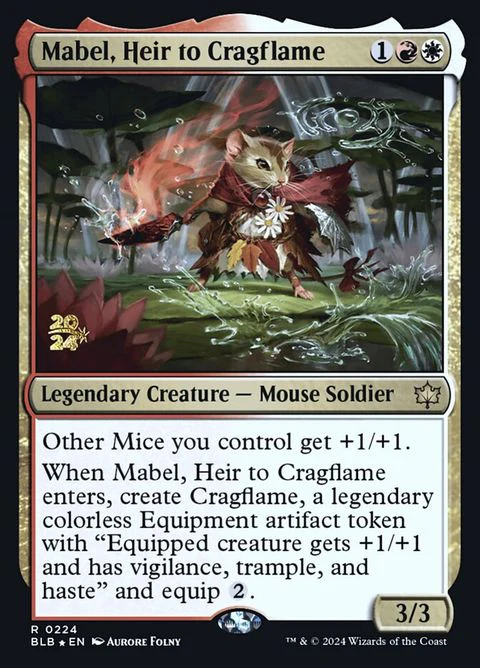Mabel, Heir to Cragflame (224s) - Date Stamped