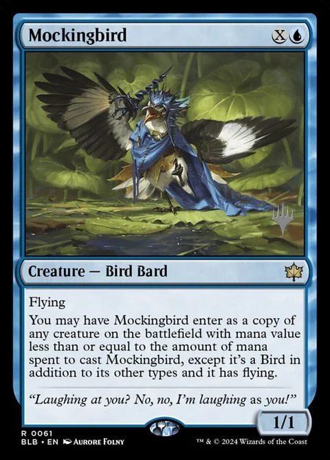 Mockingbird (61p) - Planeswalker Stamped