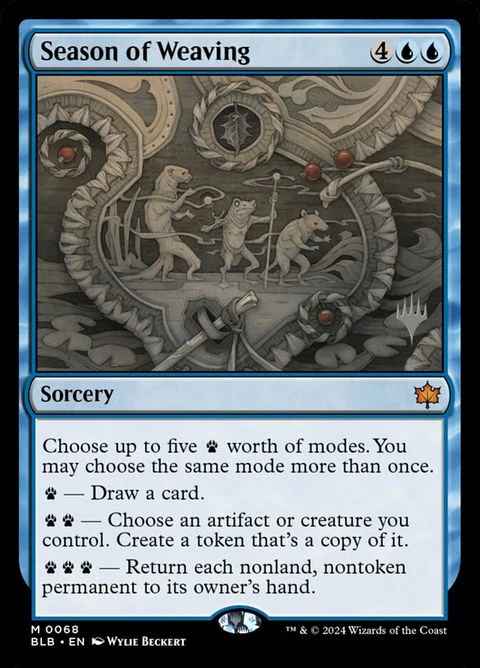 Season of Weaving (68p) - Planeswalker Stamped