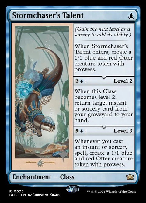 Stormchaser's Talent (75p) - Planeswalker Stamped