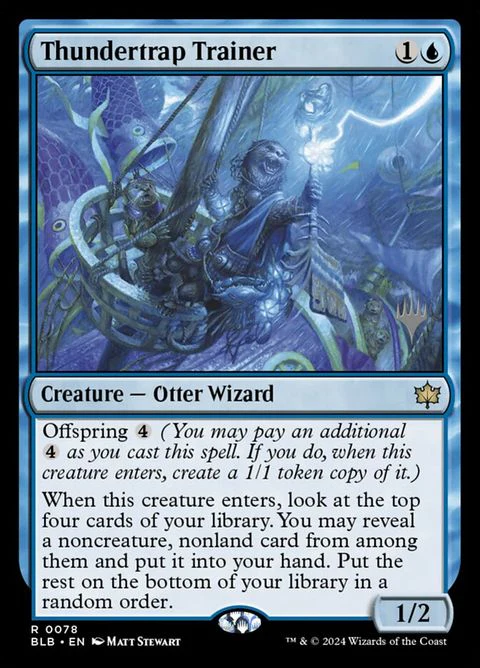 Thundertrap Trainer (78p) - Planeswalker Stamped