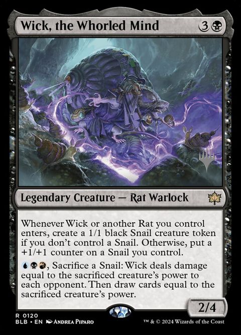 Wick, the Whorled Mind (120p) - Planeswalker Stamped