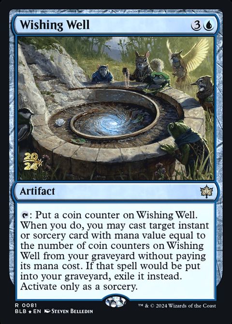 Wishing Well (81s) - Date Stamped