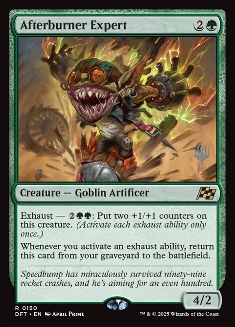 Afterburner Expert (150p) - Planeswalker Stamped