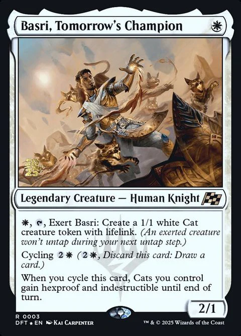 Basri, Tomorrow's Champion (3s) - Date Stamped