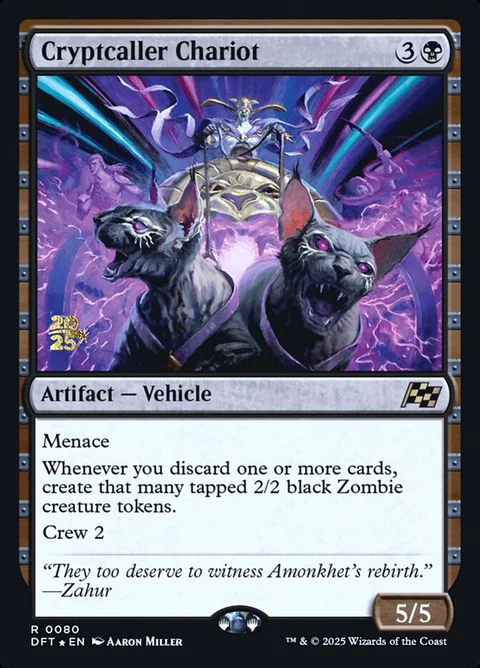 Cryptcaller Chariot (80s) - Date Stamped