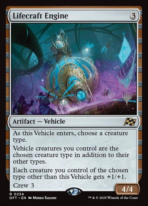 Lifecraft Engine (234p) - Planeswalker Stamped