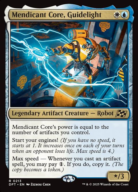 Mendicant Core, Guidelight (213p) - Planeswalker Stamped