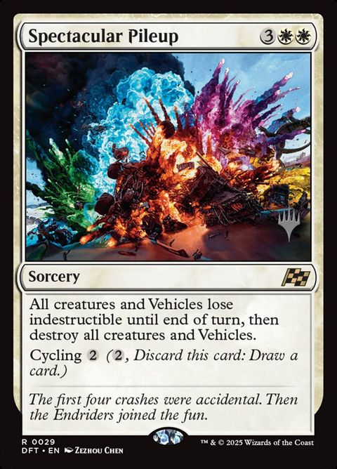 Spectacular Pileup (29p) - Planeswalker Stamped
