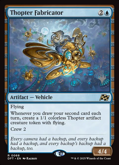 Thopter Fabricator (68p) - Planeswalker Stamped