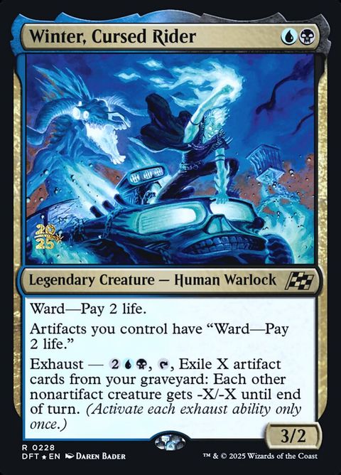 Winter, Cursed Rider (228s) - Date Stamped