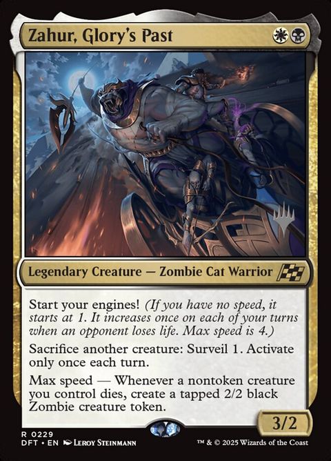 Zahur, Glory's Past (229p) - Planeswalker Stamped