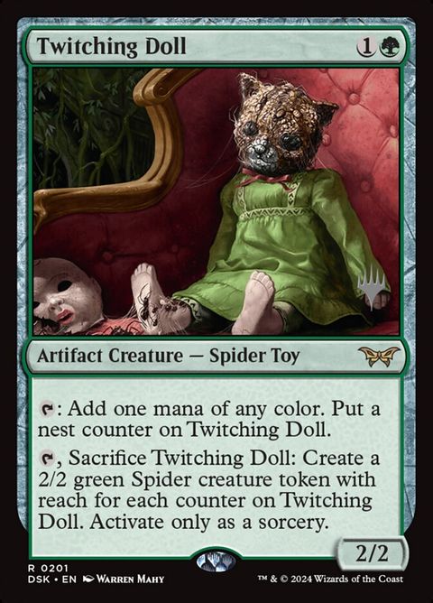 Twitching Doll (201p) - Planeswalker Stamped