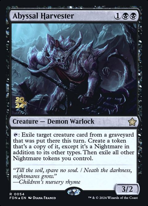 Abyssal Harvester (54s) - Date Stamped