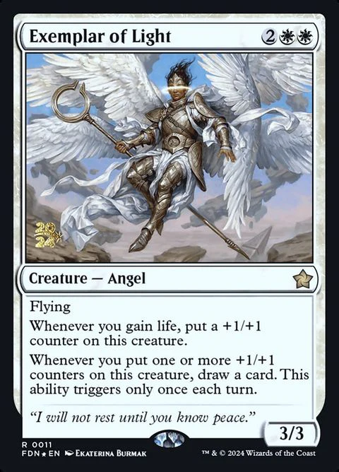 Exemplar of Light (11s) - Date Stamped