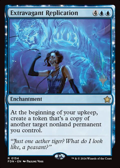 Extravagant Replication (154p) - Planeswalker Stamped
