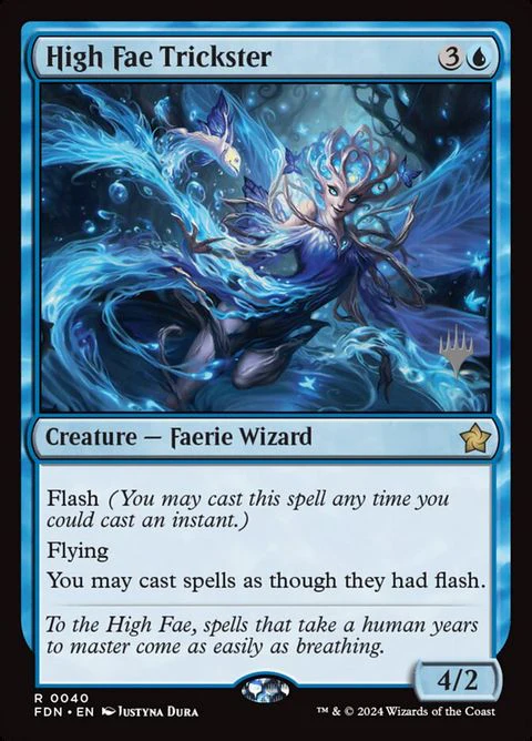 High Fae Trickster (40p) - Planeswalker Stamped