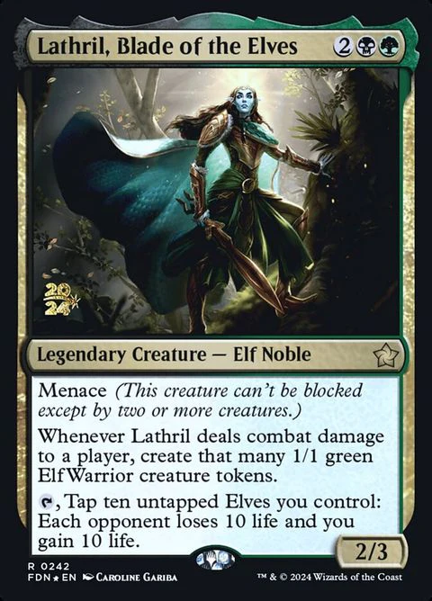 Lathril, Blade of the Elves (242s) - Date Stamped