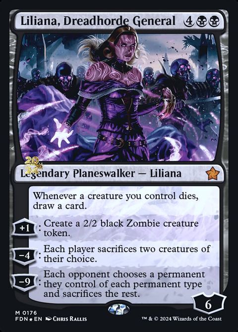 Liliana, Dreadhorde General (176s) - Date Stamped