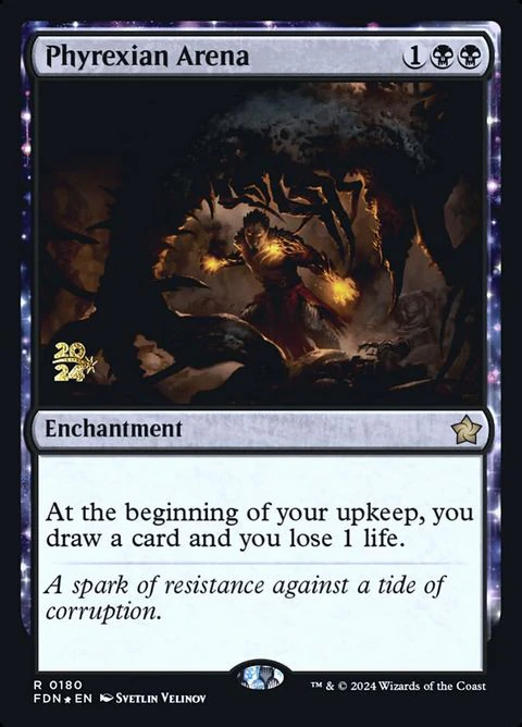 Phyrexian Arena (180s) - Date Stamped