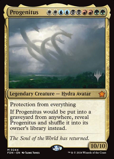 Progenitus (244p) - Planeswalker Stamped