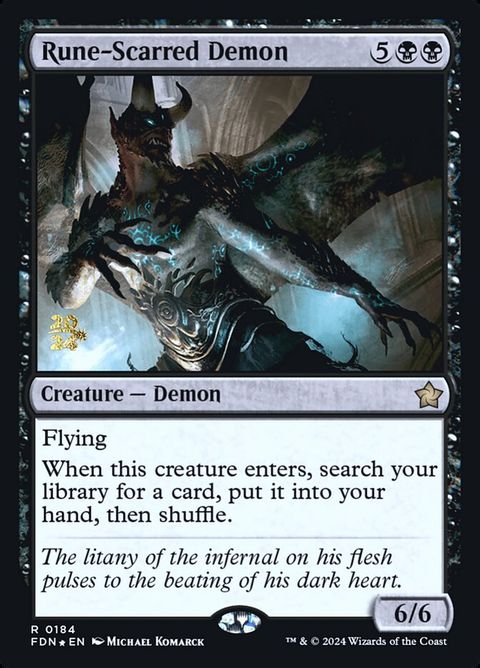 Rune-Scarred Demon (184s) - Date Stamped