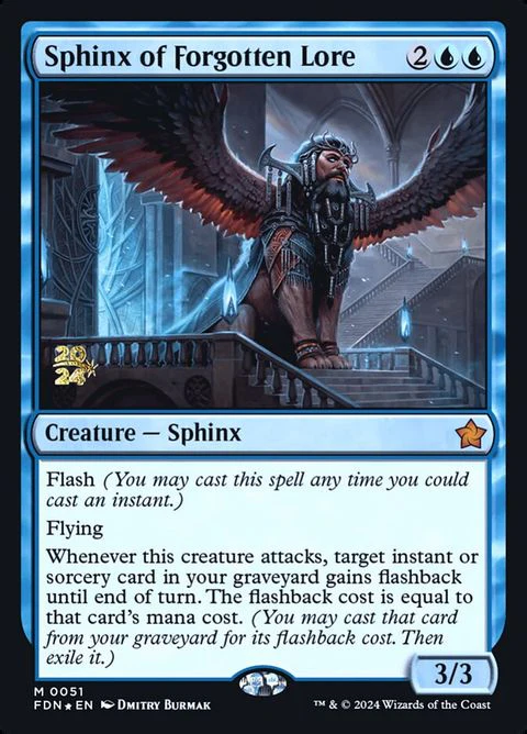 Sphinx of Forgotten Lore (51s) - Date Stamped