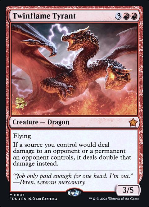 Twinflame Tyrant (97s) - Date Stamped