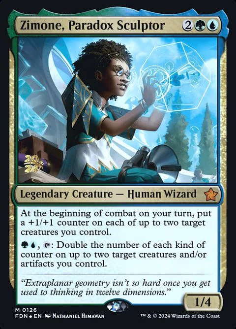 Zimone, Paradox Sculptor (126s) - Date Stamped
